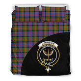 Carnegie Ancient Family Tartan Crest Wave Style Bedding Set
